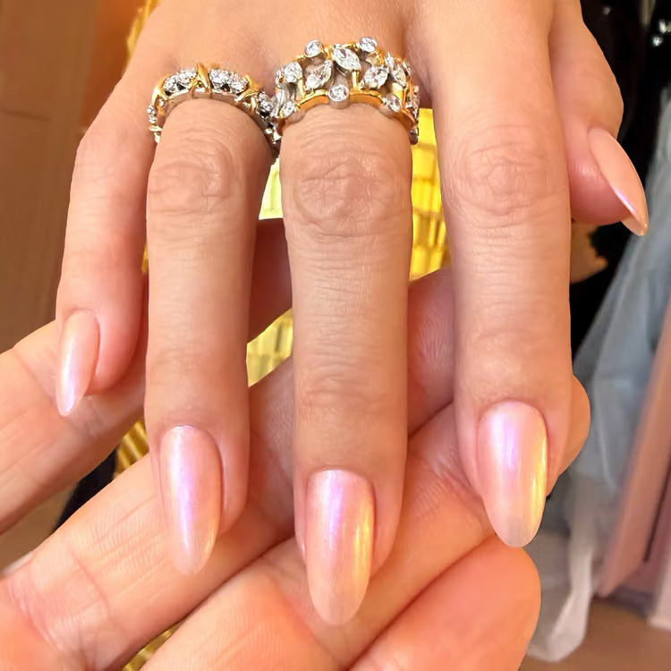 Selena Gomez 'Sunset Forest' Manicure